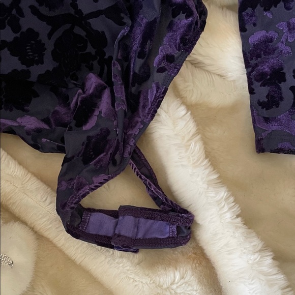 Free People Intimately Magic Hour Velvet Burnout Bodysuit - Picture 6 of 15